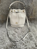 White Bucket handbag off The Shoulder