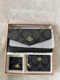 3 in 1 Dark & Grey Wallet