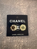La Fleur — Gold Flower Stud Earrings