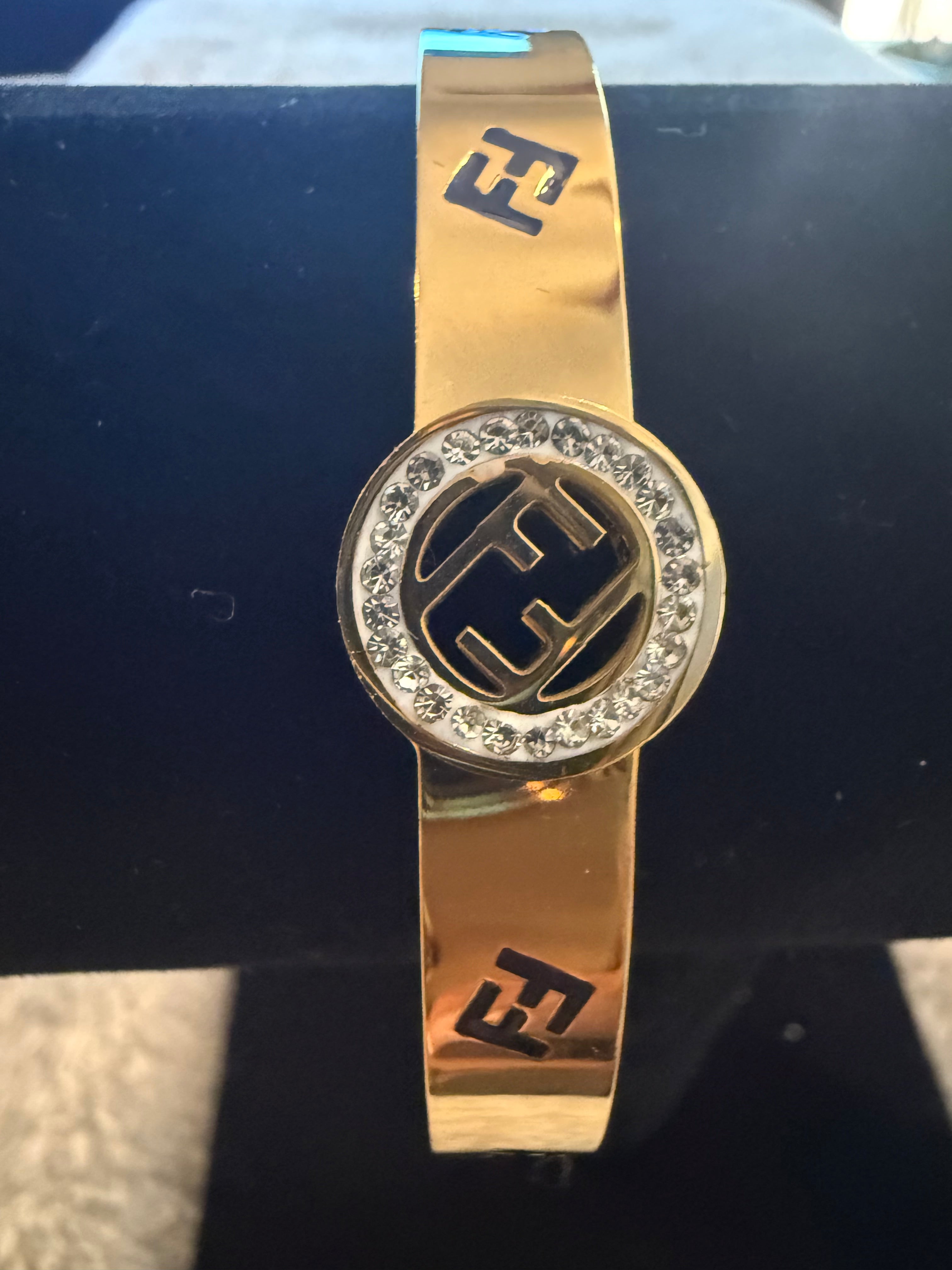 The Medallion Cuff — Gold Edition