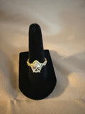 Heart Shaped Diamond-Style Ring